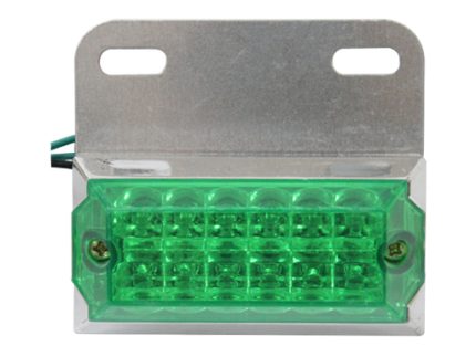 TRAILER LIGHT 12LED 84x75mm 24V Green
