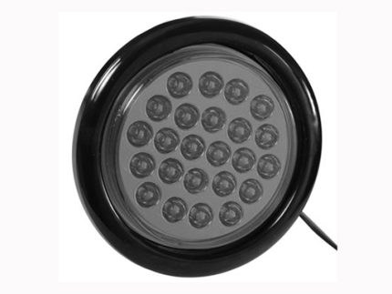 PL333C 4inch 12V/24V ROUND 24LED LAMP SOFT EDGE CLEAR