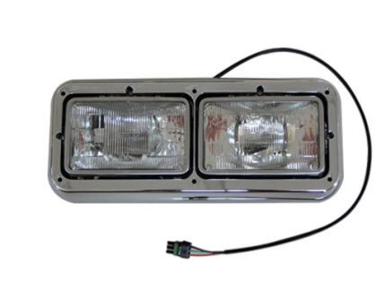 Headlamp 16-07641R Peterbilt Right