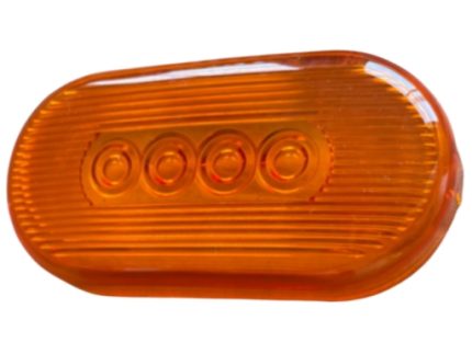 SIDE LAMP SHADE AMBER COLOR