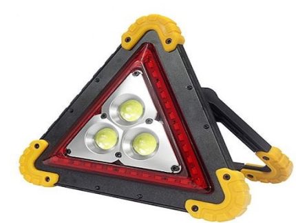 TW3299 Triangle warning light 3LEDS 5V plastic material support