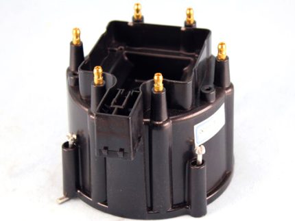 DISTRIBUTOR CAP BLACK COLOR, with carbon brush set