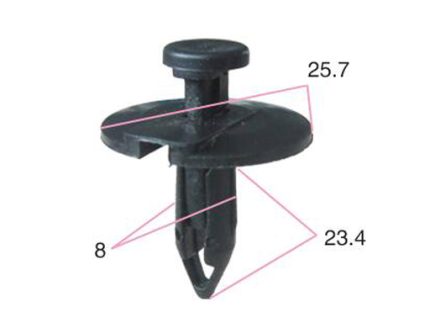 RIVET Ford N803421-S Chrysler 6501590