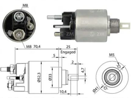 ZM-6271 ZM6271 F000CD1113	AUTOMÁTICO BOSCH RENAULT LOGAN