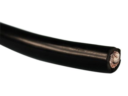 JE72001/B 12V AWG-1 418/0.28MM OD13.2MM 100METERS/ROLL BATTERY CABLE BLACK