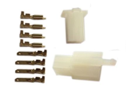 TC2903 TERMINAL 4pins MALE+FEMALE CONNECTOR without cable