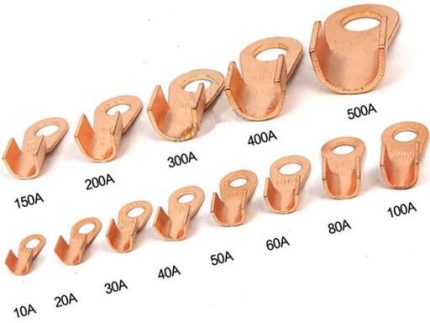 TERMINAL CHICOTE OPENED COPPER (ABIERTO DE COBRE) 300A