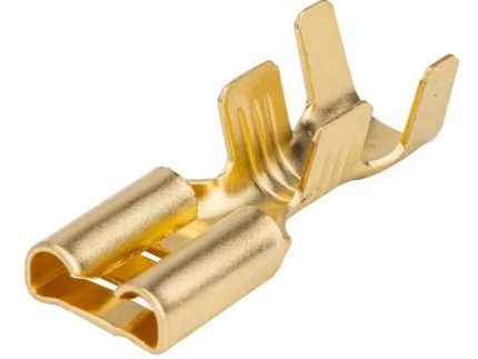 DJ621-F6.3B THICKNESS 0.35MM 500PCS/BAG TERMINAL