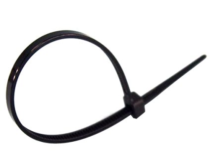 3190 NYLON CABLE 7.6X300MM 100PCS/BAG BLACK