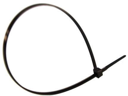 1450 NYLON CABLE 4.8X160MM 100PCS/BAG BLACK