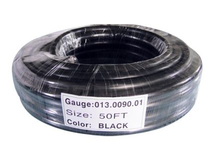 AWG-1/0 50 FT 0.77X133X15.2MM BATTERY CABLE COPPER COATED ALUMINUM WIRE BLACK