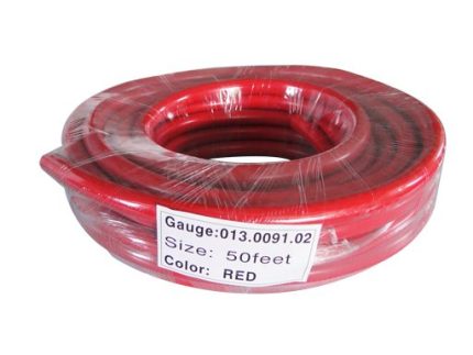 AWG-2/0 50 FT 0.41X518X17MM BATTERY CABLE COPPER COATED ALUMINUM WIRE RED