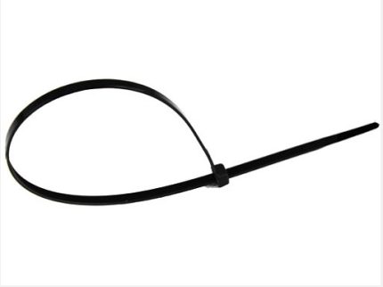 NYLON CABLE TIE BK  AMARRES 2.5 X 200 NEGRO