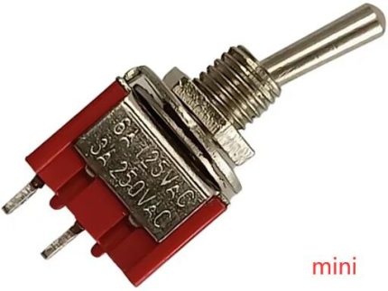 MTS101-2 INTERRUPTOR mini DOS POLOS on-off 250v 3a 2pins