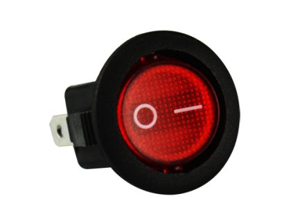 SWITCH 12V 20A Red button