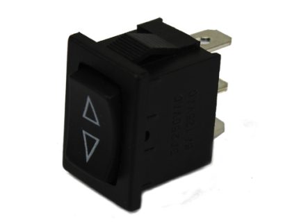 MRS-123 125VAC 10A 250VAC 6A 3P ROCKER SWITCH ON-OFF-ON