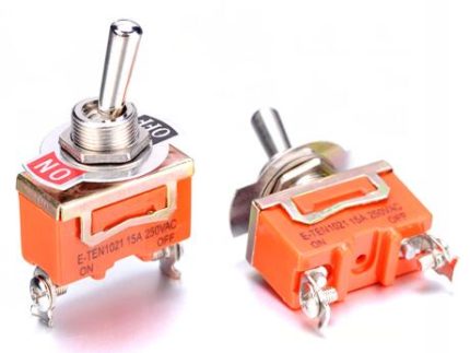 SW1021 15A 250VAC 2P 55x29x15mm ON-OFF