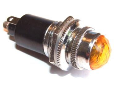 R972B12VAM LUZ PILOTO AMBAR T/DIAMANTE 16mm dia