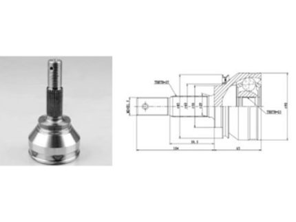 CV-JOINT for NISSAN NI009