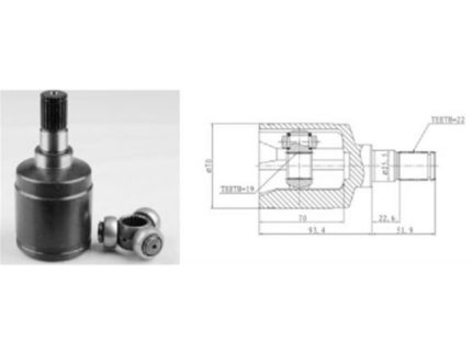 CV-JOINT for SUZUKI SK503