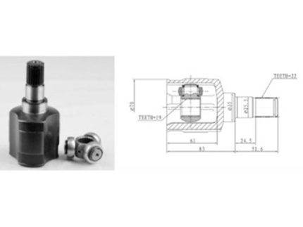 CV-JOINT for SUZUKI SK703