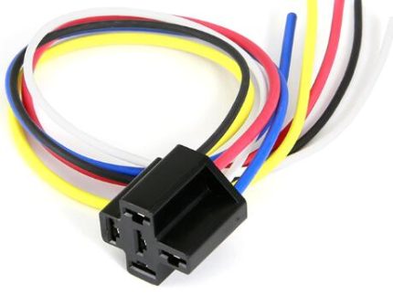 AR161-P CER-161-5 SOCKET 5 WAYS FOR RELAY 5P plastic