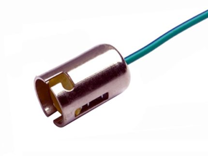 Auto Bulb Socket for S25 SINGLE CONTACT