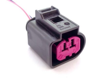 SI-018 Connector Alternador VW Gol Fox Seat Cordova Ibiza 2pins