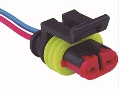 SI-1014 Connector Bobina Fiat Palio Siena Uno, Valve Retroceso Chev Aveo Optra Spark Matiz 2 wire