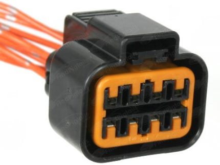 SQ-4398 PB625-08027 DJ7083A-2.2-21 FARO DELANTERO ZOTYE Z100 HYUNDAI KIA HEMBRA female 8pin
