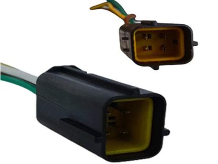 SQ-017  Conector sensor oxigeno CHEV spark (macho)