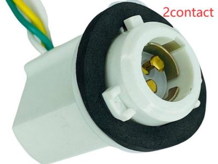 PLASTIC SOCKET FOR FORD ORIGINAL AUTO BULB 1034 WIRE 14AWGX15CM