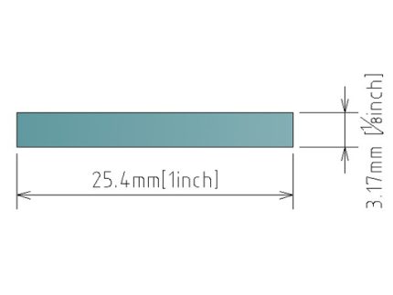1/8x1″ (3.17x25.4mm) FLAT BAR 304