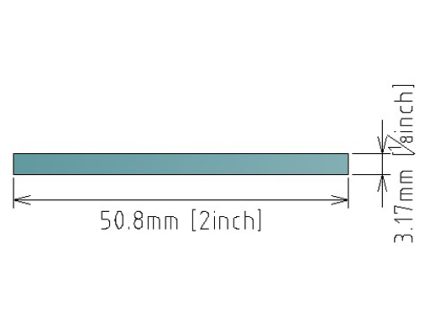 1/8x2″ (3.17x50.8mm) FLAT BAR 304