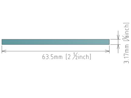 1/8x2.1/2″ (3.17x63.5mm) FLAT BAR 304