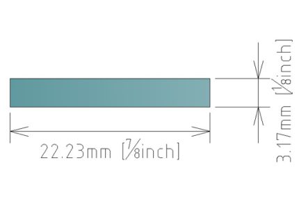 1/8x7/8″ (3.17x22.23mm) FLAT BAR 304