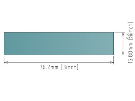 5/8x3″ (15.88x76.2mm) FLAT BAR 304
