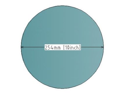 10″ (254mm) ROUND BAR 304