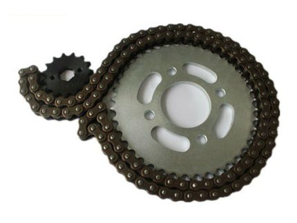 520H-108L motorcycle chain golden color