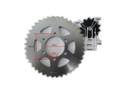 AK 180TTX Rp (SR5)40T/13T 520H LINK102