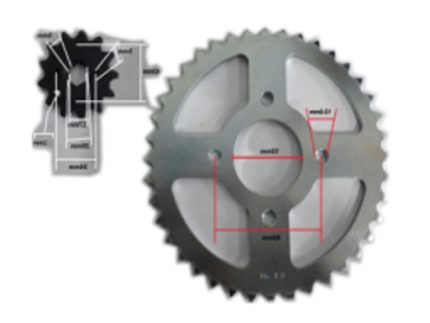 AK 180TTR Rp 40T/13T 520H LINK100