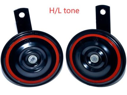 DL123HL AUTO HORN 12V SIZE 92MM H420 L350 20Hz 105DB 2PCS PAIR
