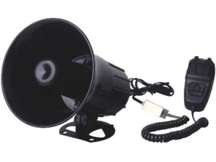 TS02 3 TONES SIREN WITH MICROPHONE