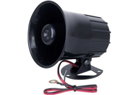 TS23 12V 25W SIREN 6 TONE UNIVERSAL ALARM