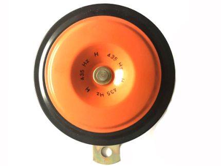 HN-6104 DICS HORN 12V DIA 90MM 105DB H 435HZ orange color