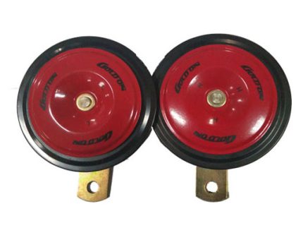 PITO DISCO 12V 90MM RED+RED (GOLD ON) JAPAN TECH
