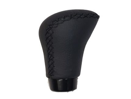 BOCHA PALANCA CAMBIOS CUERO NEGRO