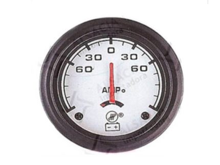AMMETER WITH WHITE PANEL 60-0-60