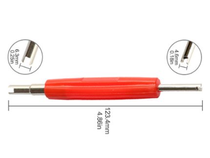extractor valvulas dos lados 4.6mm & 6.3mm