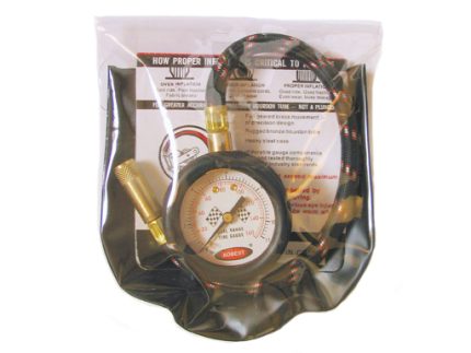 TIR-CH DIAL TYPE TIRE PRESSURE GAUGE WITH WHITE PANEL